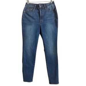 J.Crew‎ Curvy High Rise Skinny Jeans Women's Size 30 Medium Wash Stretch NEW